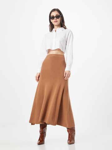 Vanessa Bruno Skirt 'ANABELLE' in Brown