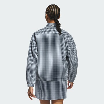 ADIDAS PERFORMANCE Athletic Jacket 'Ultimate365 Gingham' in Blue