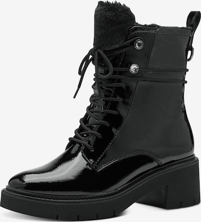 TAMARIS Lace-up bootie in Black, Item view