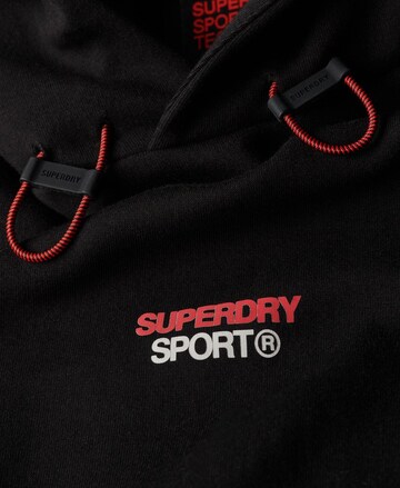 Superdry Sportsweatshirt in Zwart