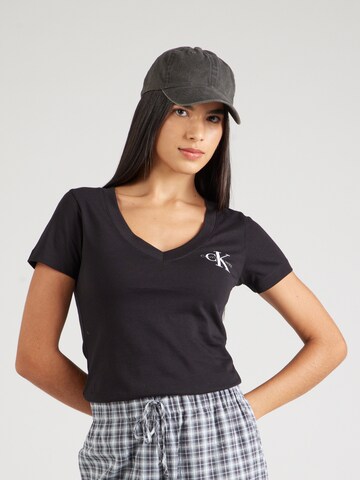 Calvin Klein Jeans Koszulka w kolorze czarny: przód