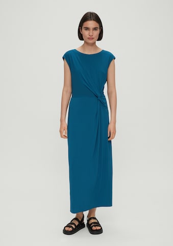 s.Oliver BLACK LABEL Kleid in Blau: predná strana