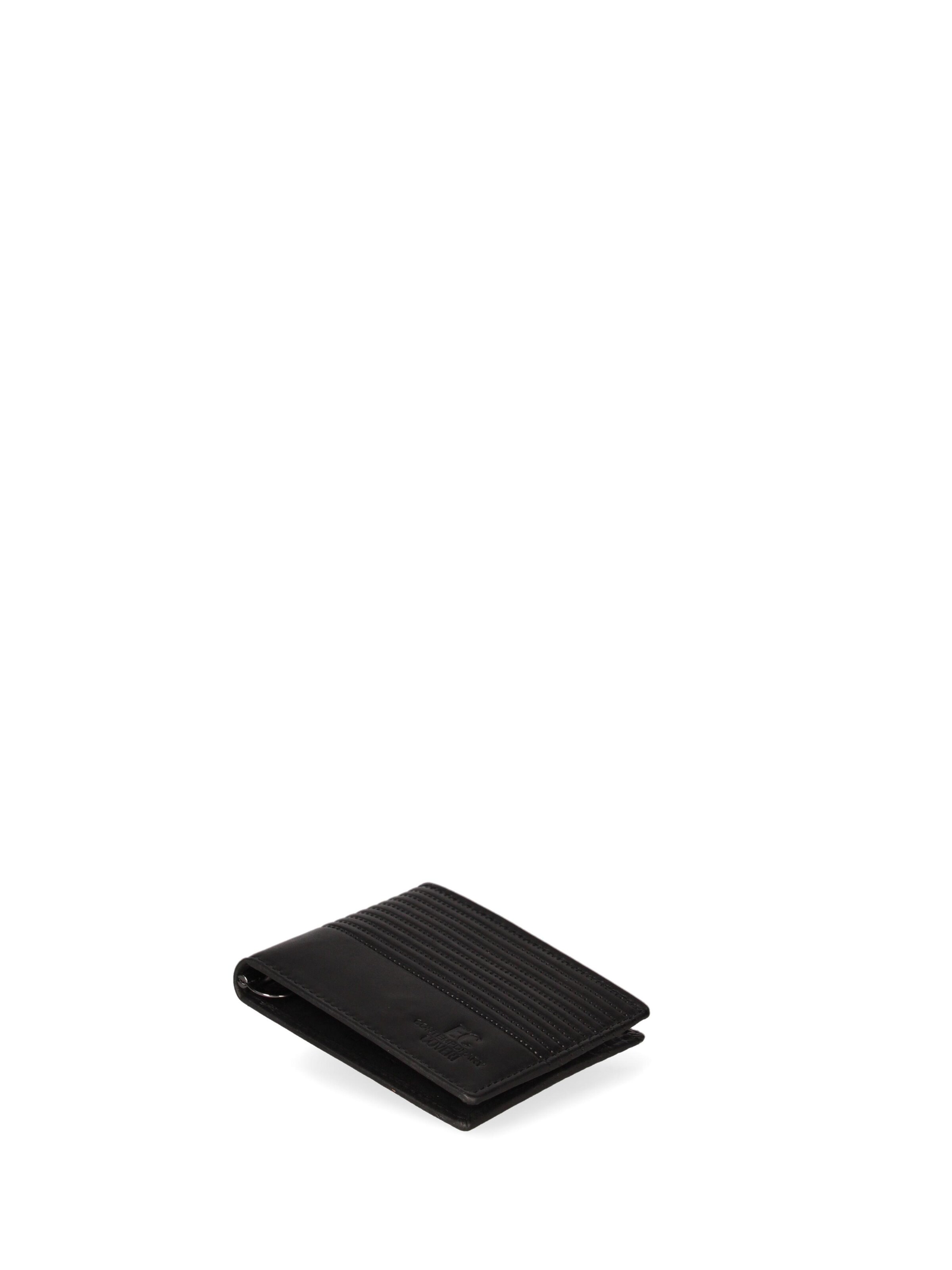 Portamonete 'Portafoglio Uomo Vera Pelle con Tasche Portacarte - EC Contemporary Coveri' di EC Contemporary COVERI in nero