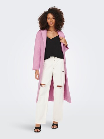 ONLY Between-Seasons Coat 'Emma' in Purple