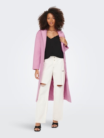 Manteau mi-saison 'Emma' ONLY en violet