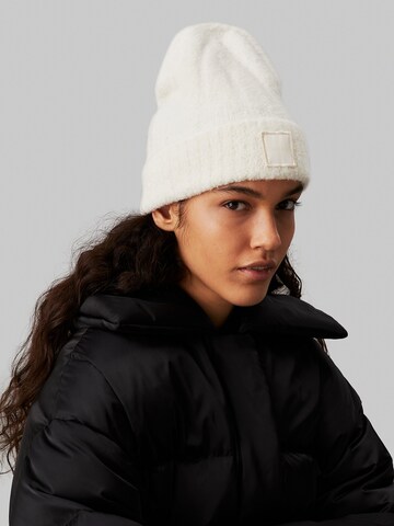 Calvin Klein Muts in Wit: voorkant