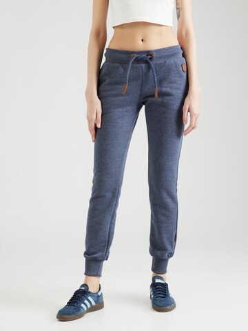 naketano Tapered Trousers in Blue: front