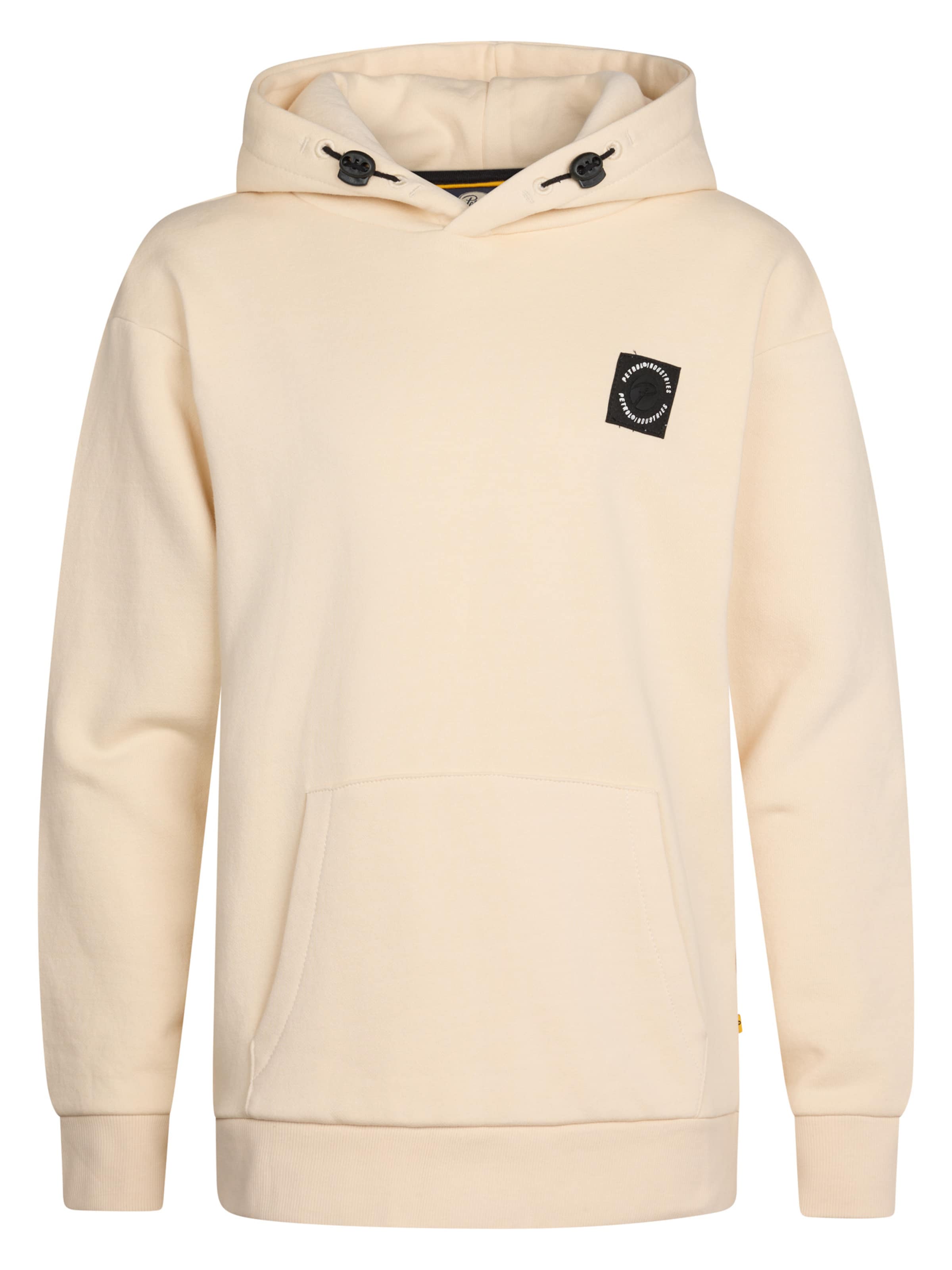 Petrol Industries Sweatshirt 'Rainier' in Beige: voorkant