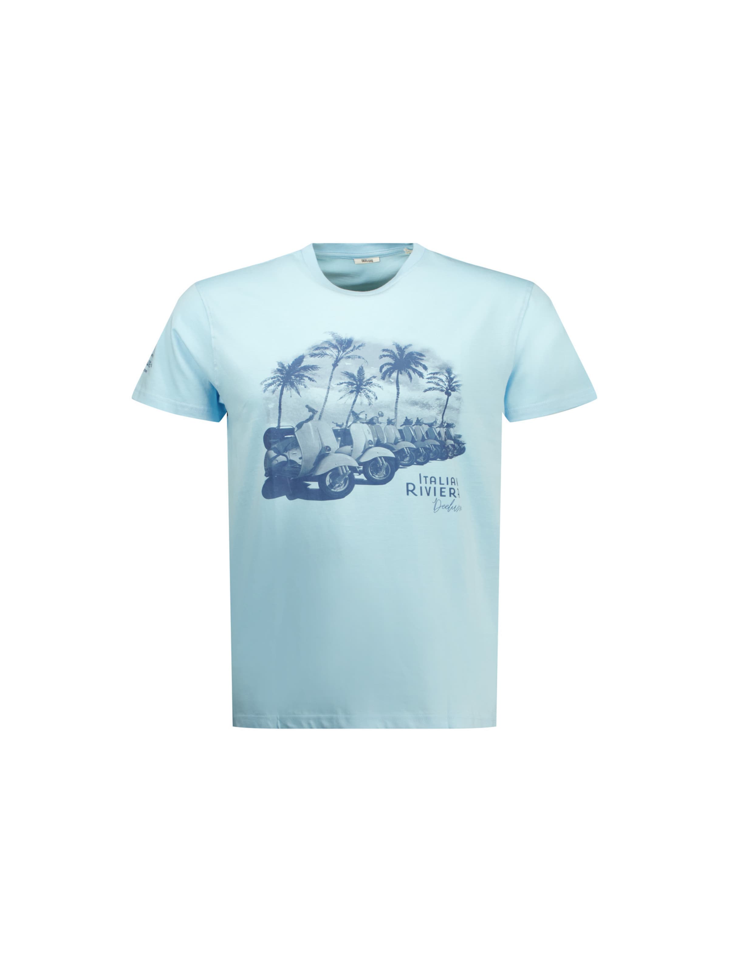 T-Shirt 'Lambrate' Deeluxe en bleu : devant