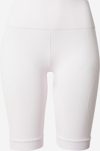 ADIDAS SPORTSWEAR Skinny Sportbroek in Roze: voorkant