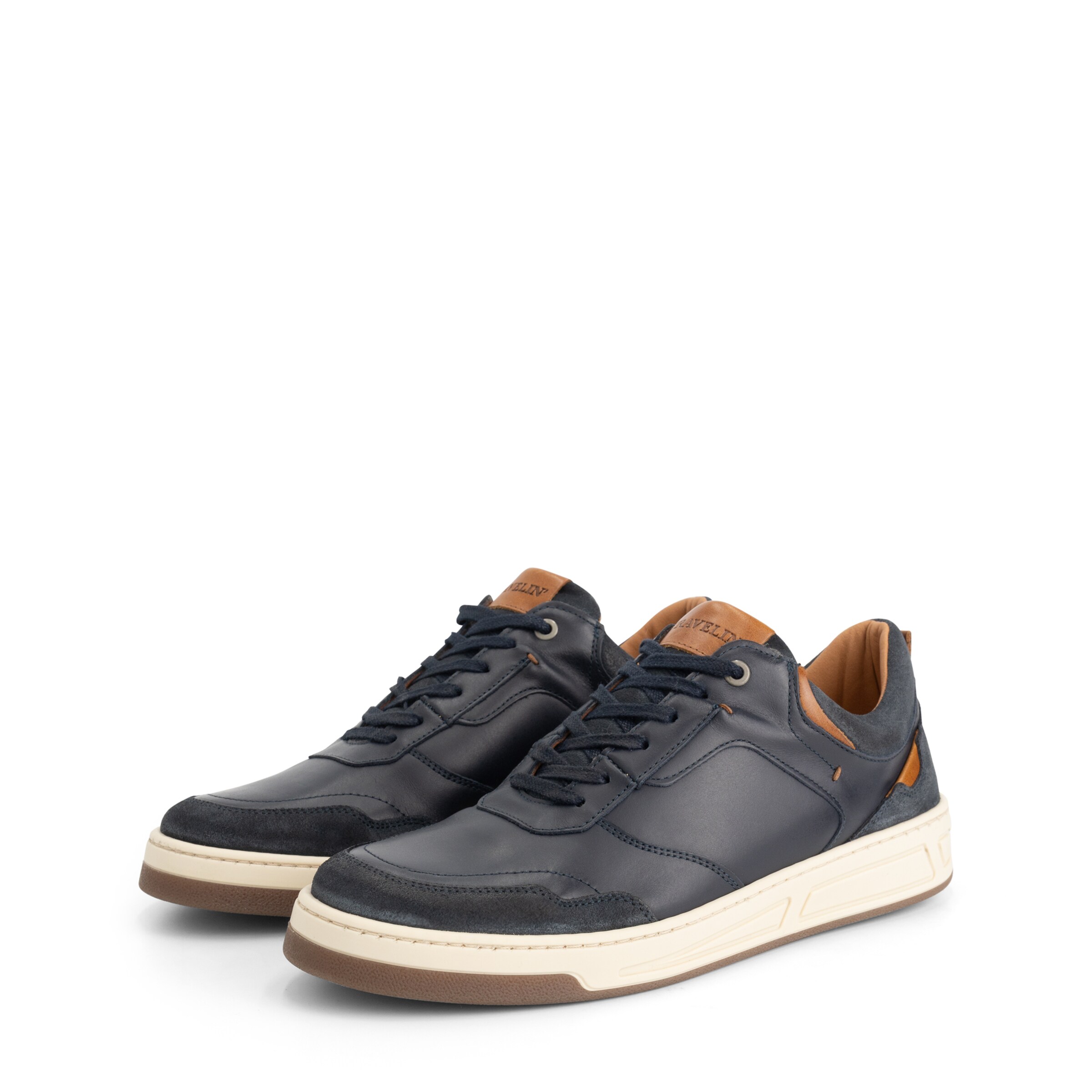 Travelin Platform trainers 'Darley' in Blue