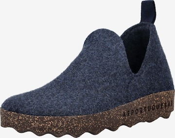 Asportuguesas Slipper in Blue: front