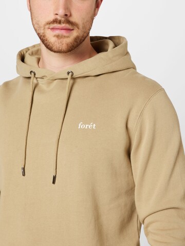 forét Sweatshirt 'DEER' in Beige