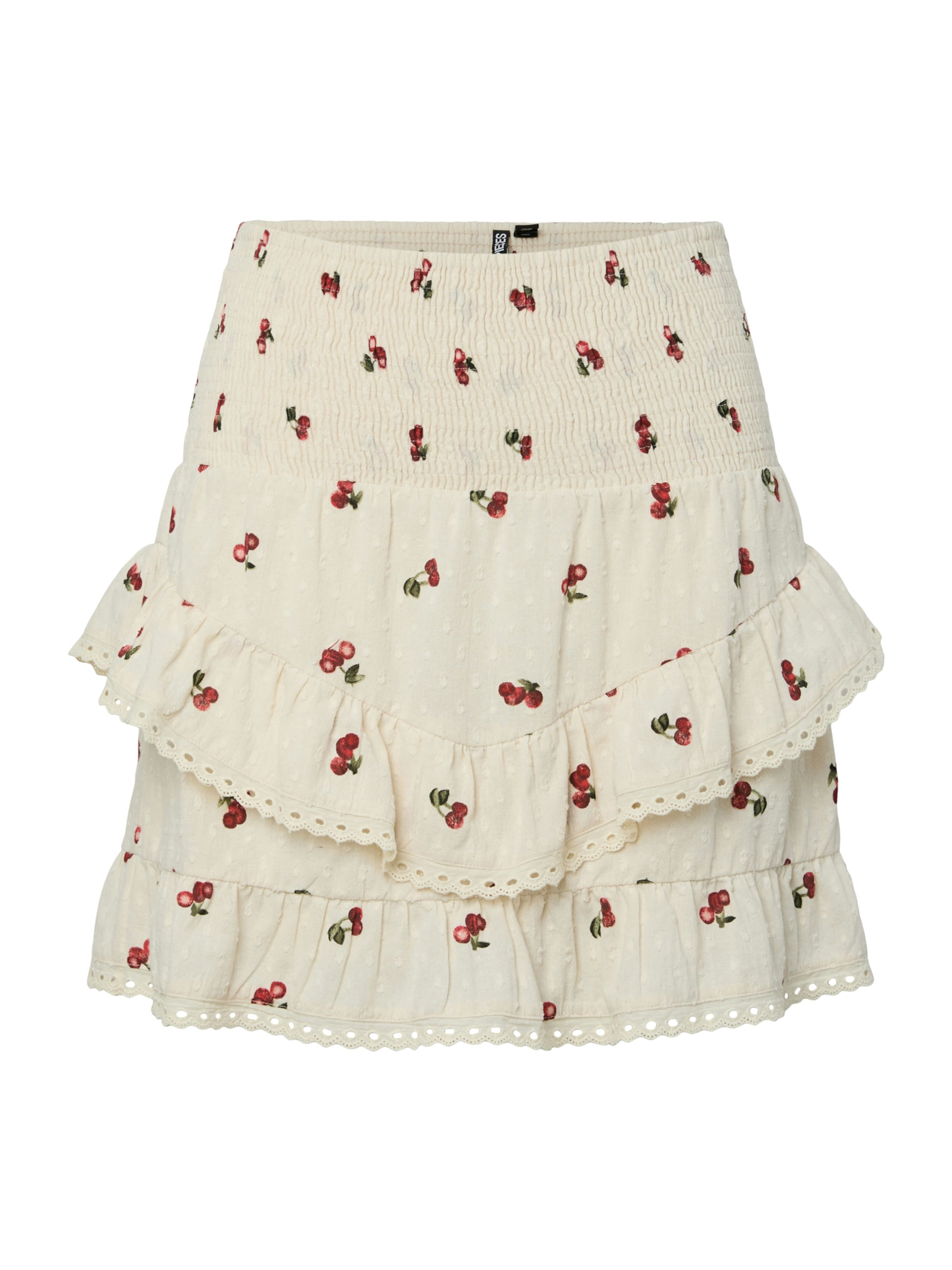 PIECES Skirt 'PCThea' in Beige: front