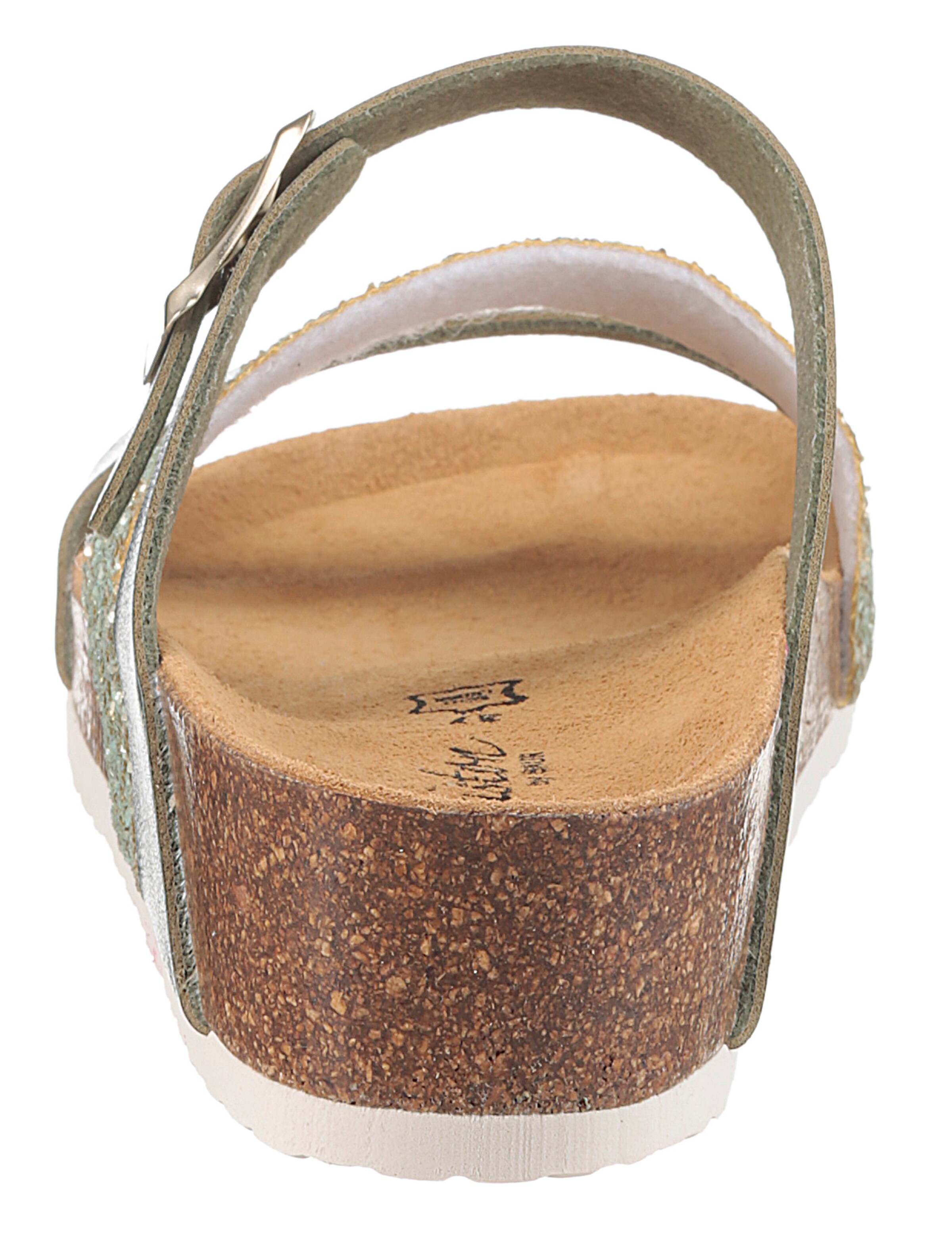 Aniston Mules in Green