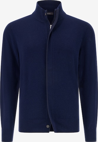Boggi Milano Knit cardigan in Blue: front
