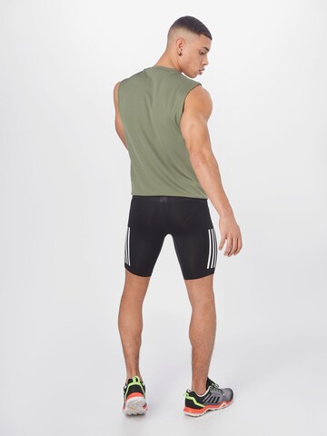 ADIDAS SPORTSWEAR Skinny Παντελόνι φόρμας σε μαύρο