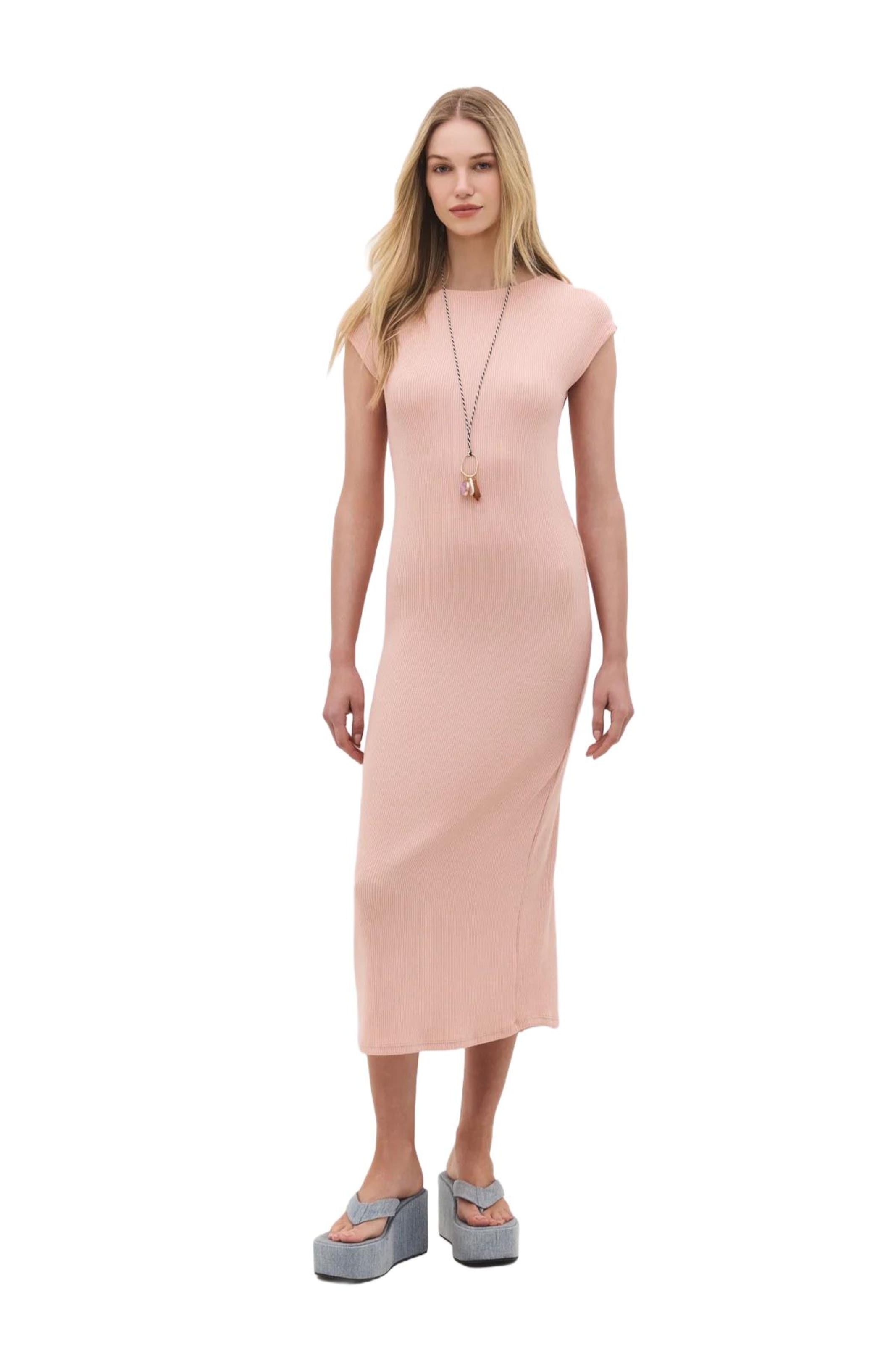 No Matter What Kleid in Pink: Vorderseite