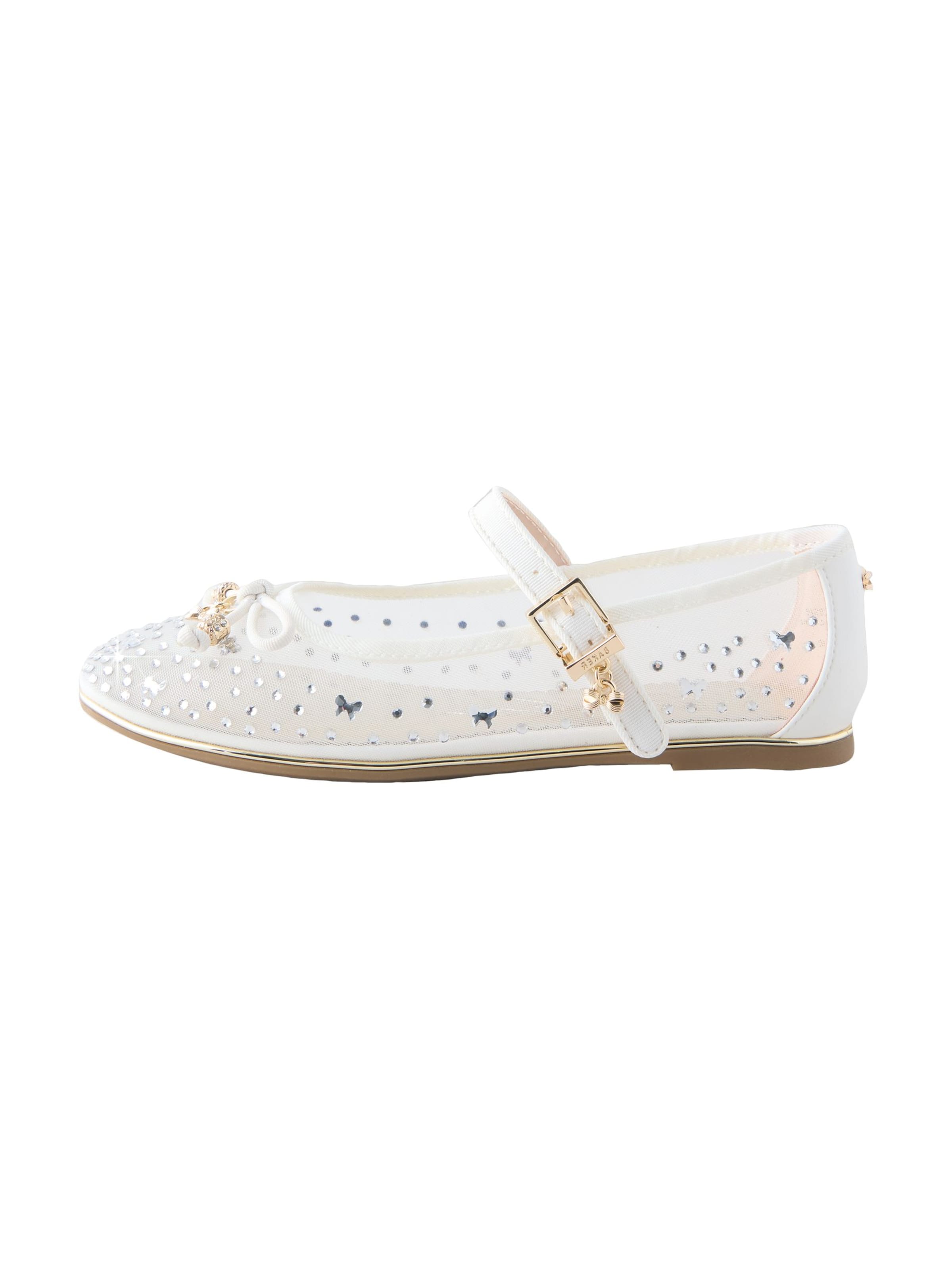 Ballerines Baker by Ted Baker en blanc : devant