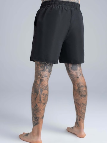 SikSilk Badeshorts in Schwarz