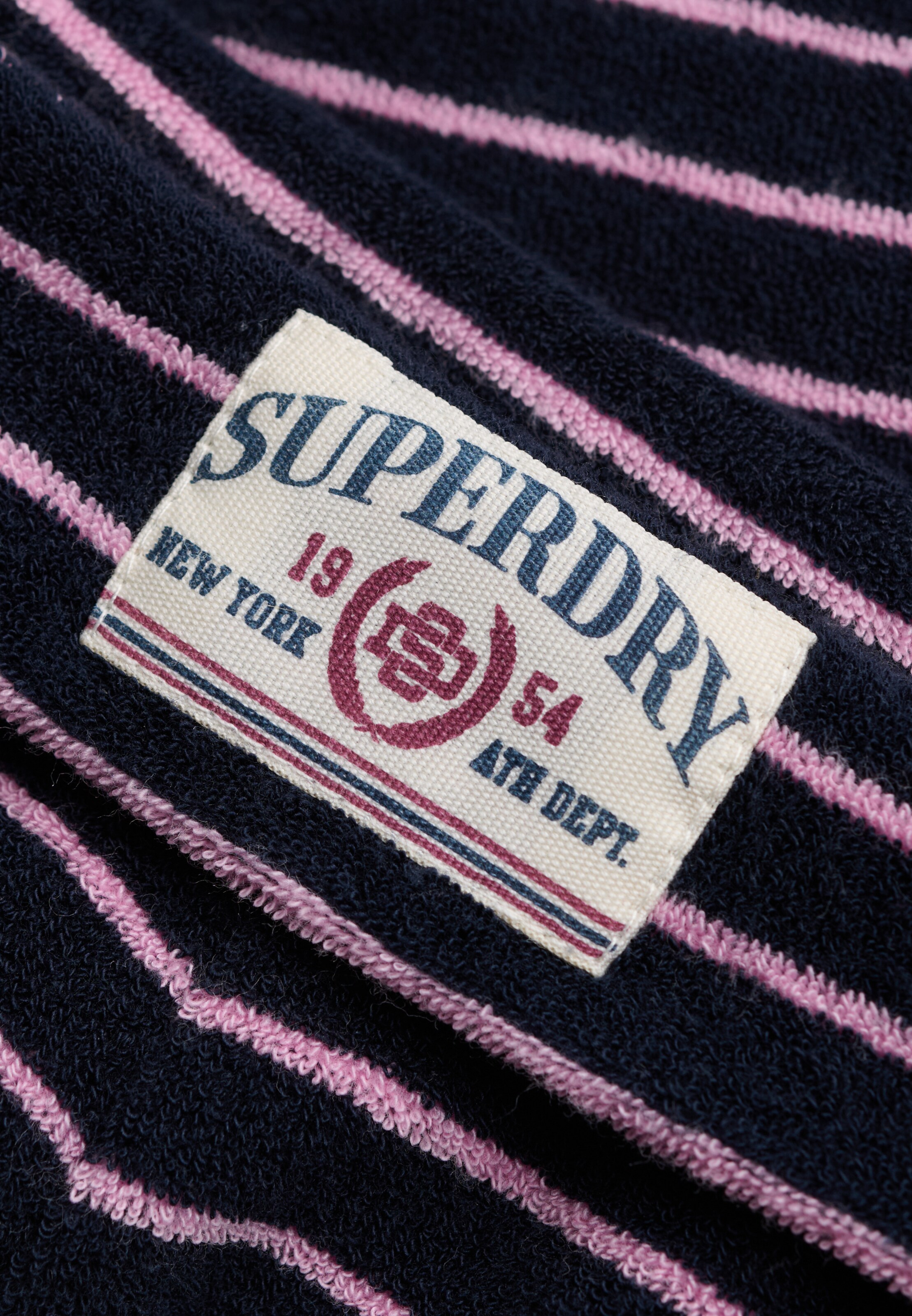 Superdry & Co Regular Broek in Zwart