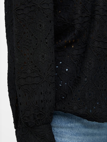 Bluză 'Feodora' de la OBJECT pe negru