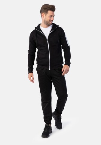 Stooker Men Sweatjacke 'Stewart' in Schwarz