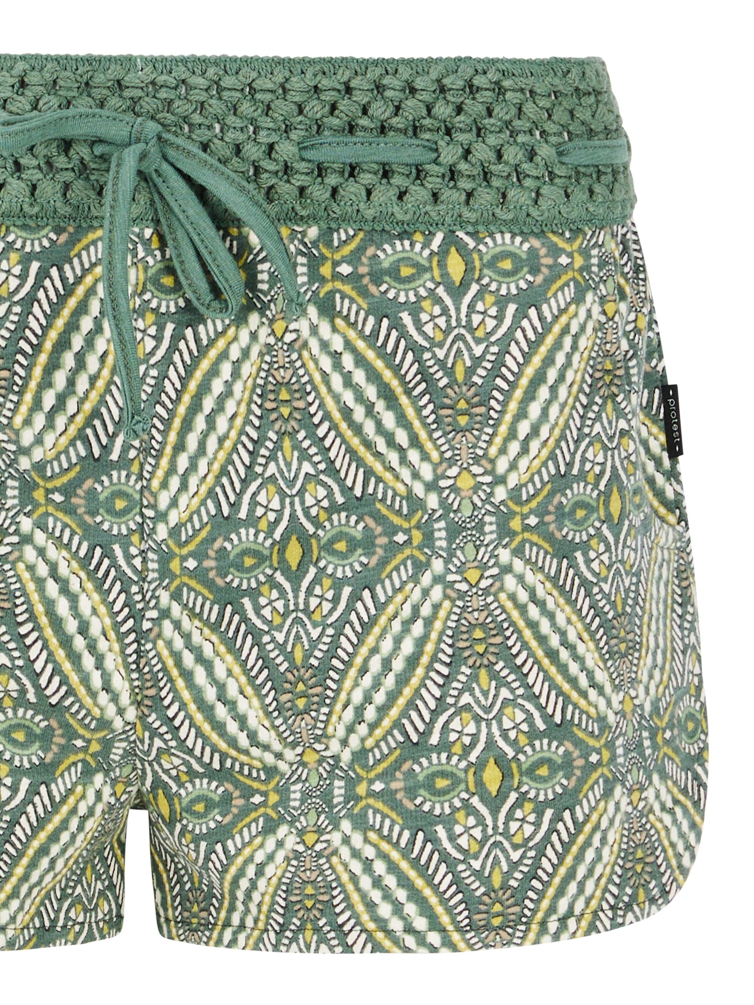 PROTEST Regular Hose 'PRTFlowery 25'‌‌‌‌‌‌‌‌ in Grün