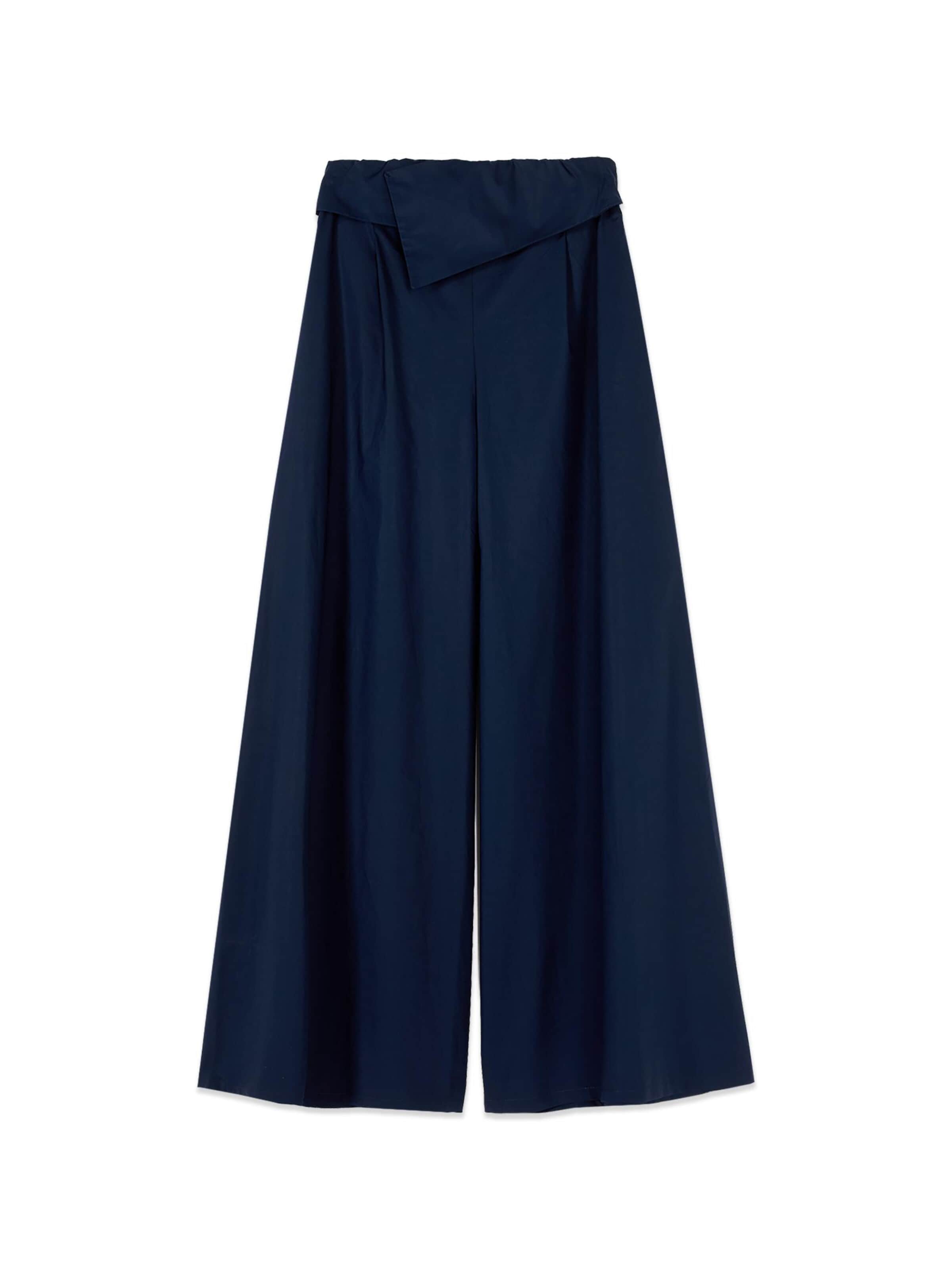 Pantaloni di oltre in blu: frontale