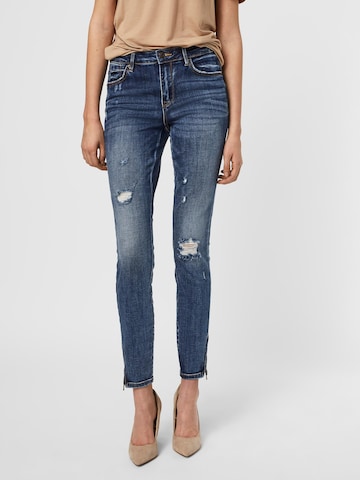 VERO MODA - Skinny Calças de ganga 'Tilde' em azul: frente