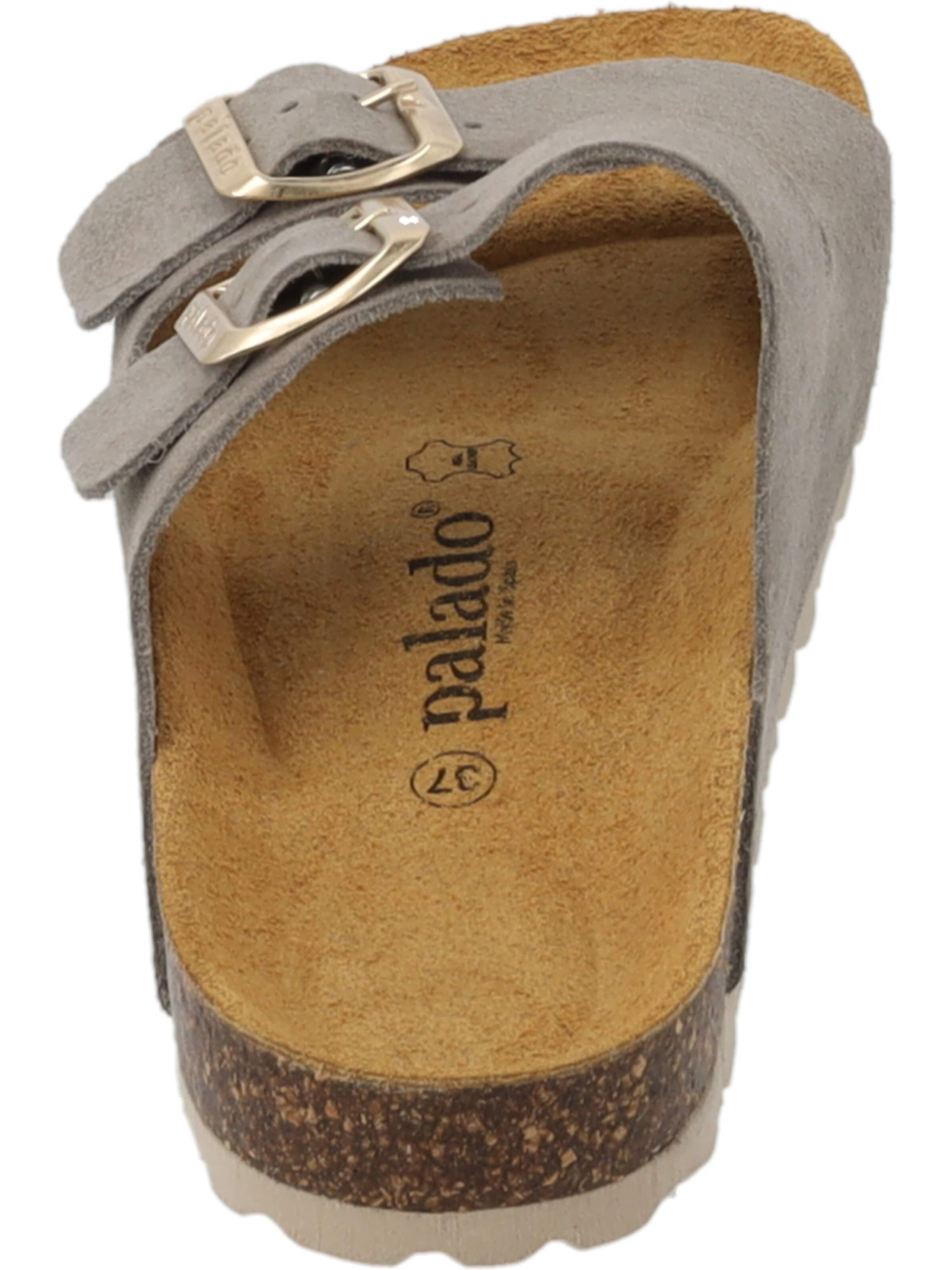 Palado - Zapatos abiertos 'Palado Korfu Suede Premium Leather' en gris