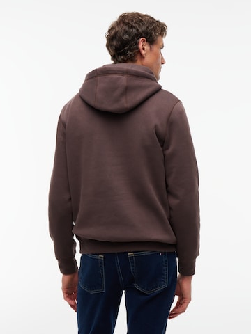 Regular fit Felpa di TOMMY HILFIGER in marrone