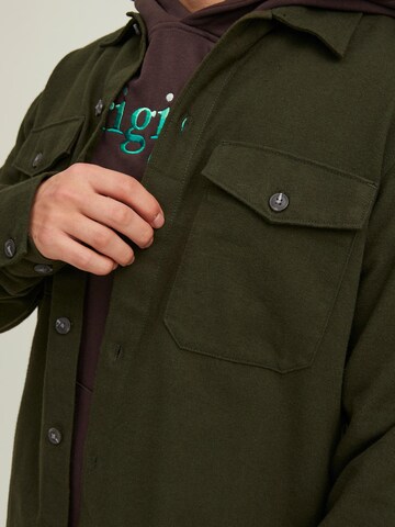 Regular fit Camicia 'JJEjay' di JACK & JONES in verde