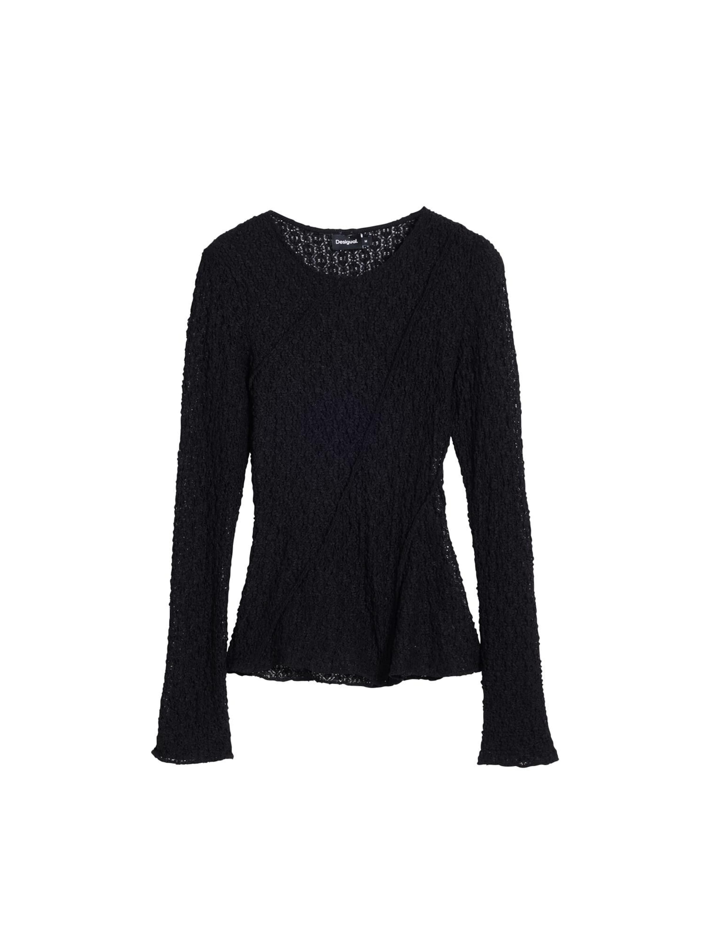 Desigual Majica | črna barva: sprednja stran