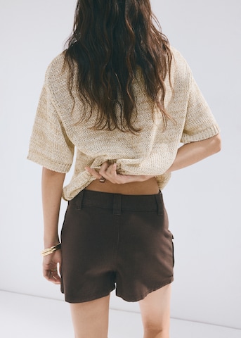 MANGO Skirt 'POP' in Brown