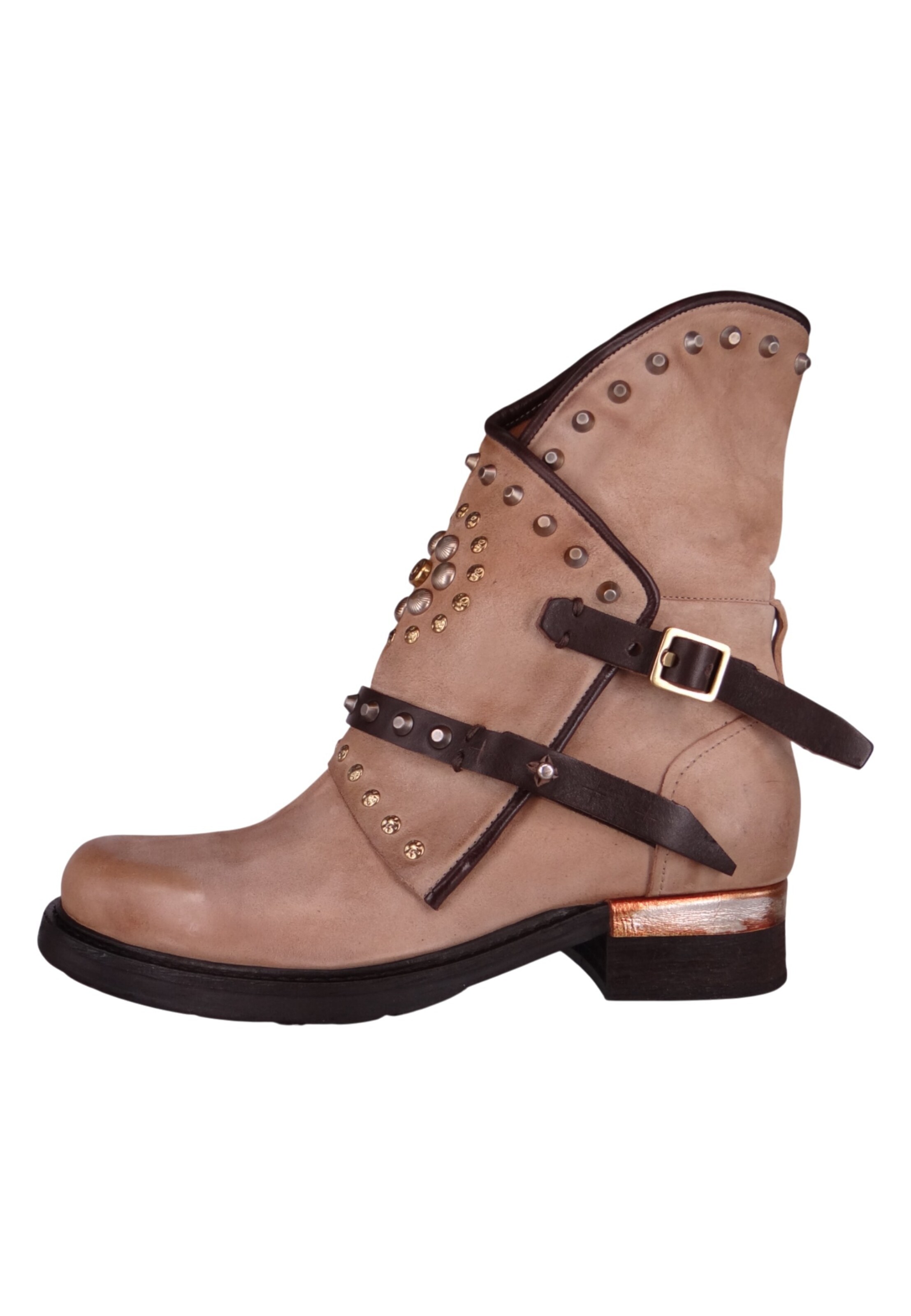 A.S.98 Enkellaarsjes 'ARCHE' in Bruin