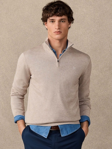 Hackett London Trui 'Ess' in Beige