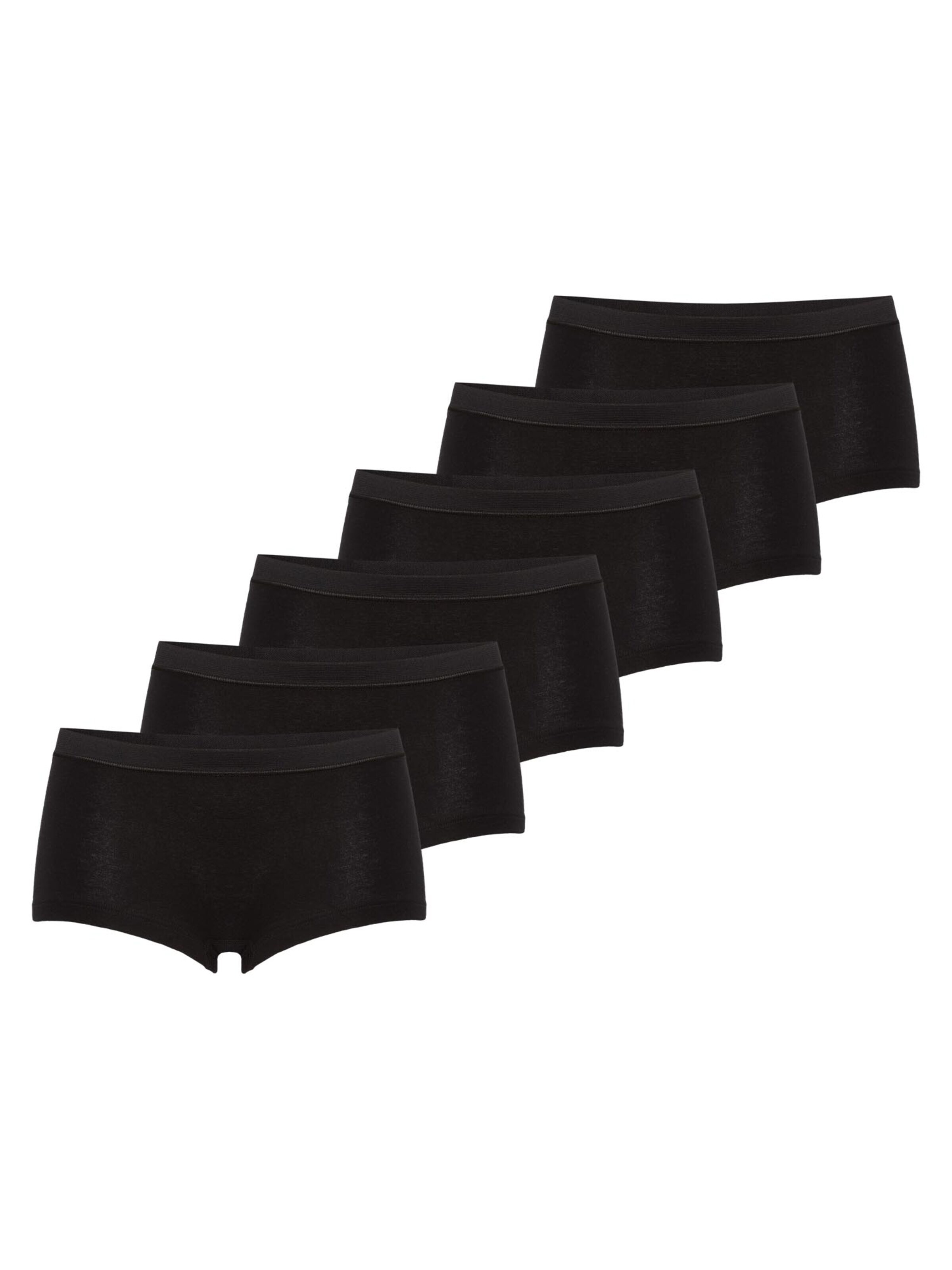 CON-TA Boyshorts 'Basic' in Black: front