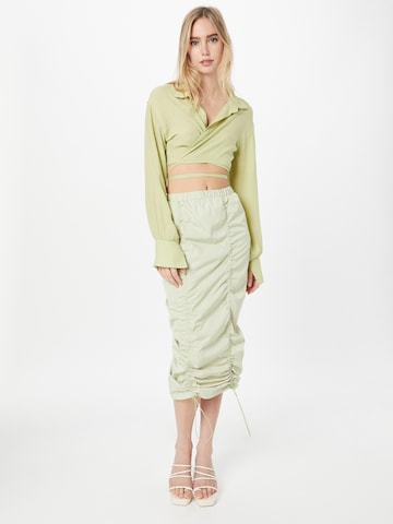 Misspap Blouse in Groen