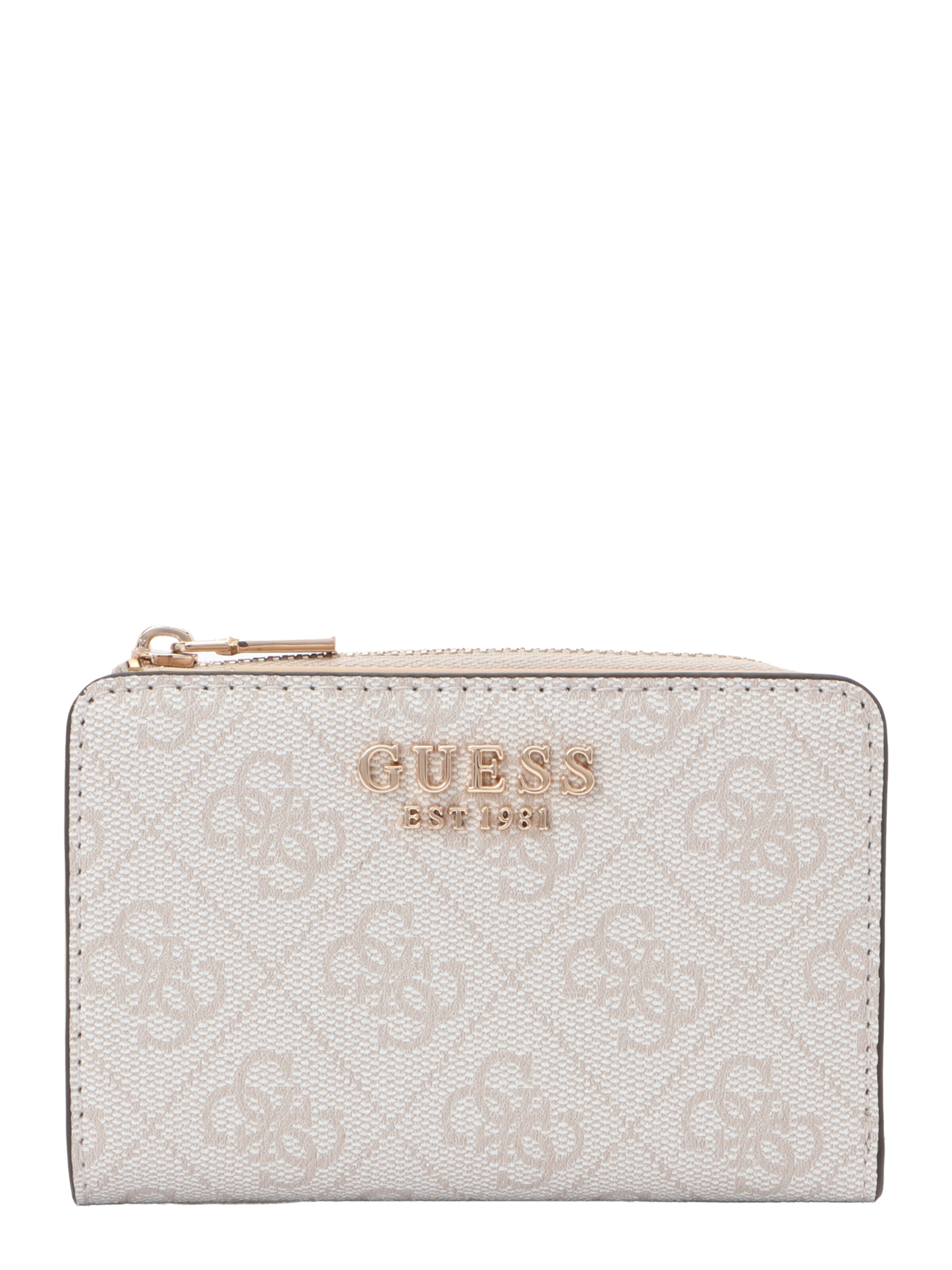 Portamonete 'LAUREL II' di GUESS in bianco: frontale