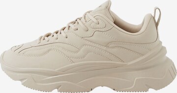 Bershka Sneaker low i beige