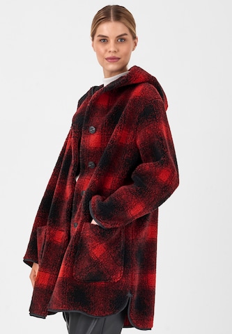 Fuchs Schmitt Between-Seasons Coat in Red