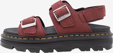 Dr. Martens Sandaalit värissä punainen: etupuoli