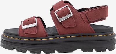 36 dydžio Sandalai iš Dr. Martens, spalva – raudona, Prekių apžvalga