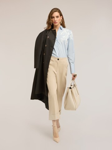 MOTIVI Wide leg Pants in Beige