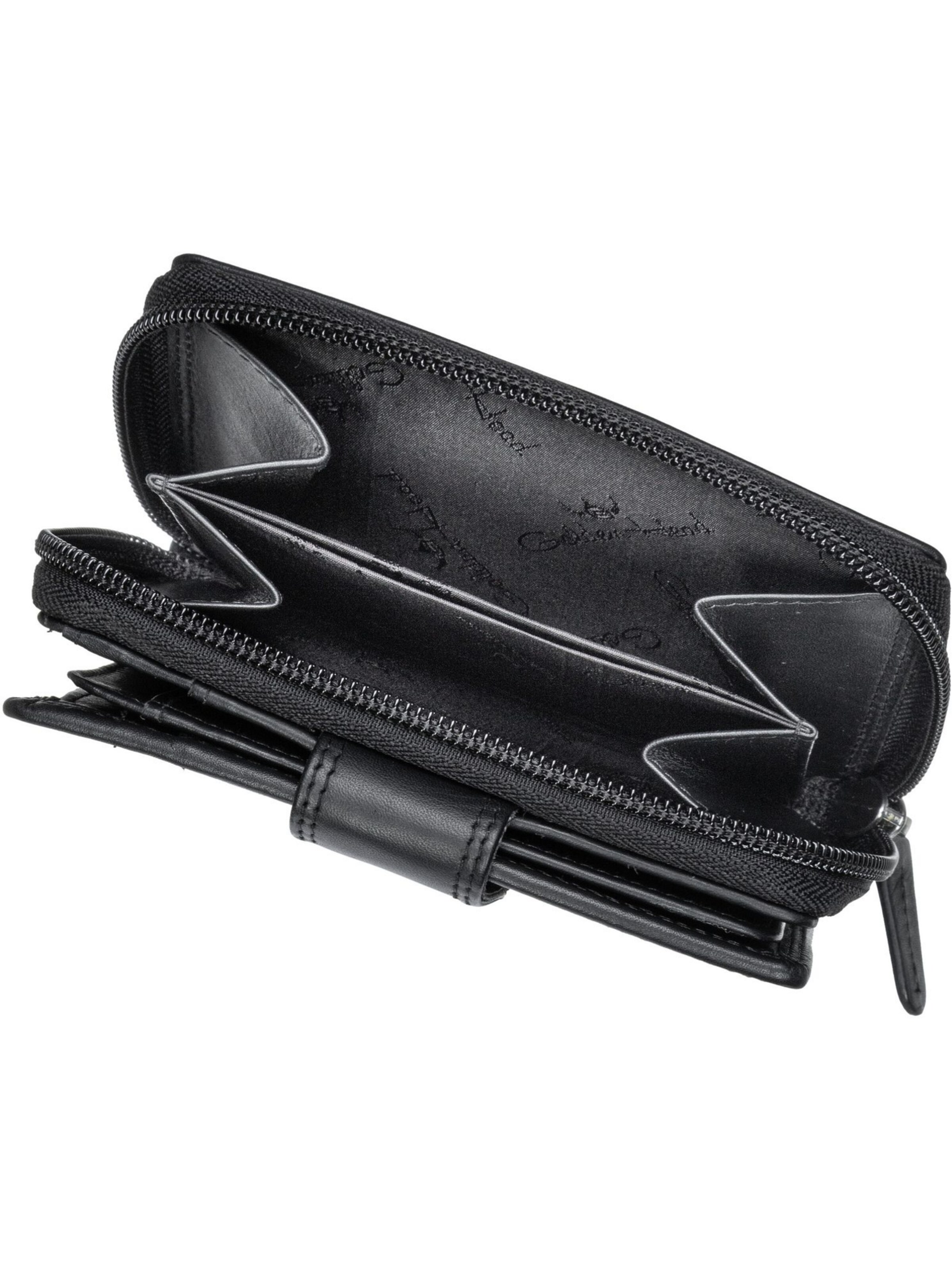 GOLDEN HEAD Portemonnaie 'Polo' in Schwarz