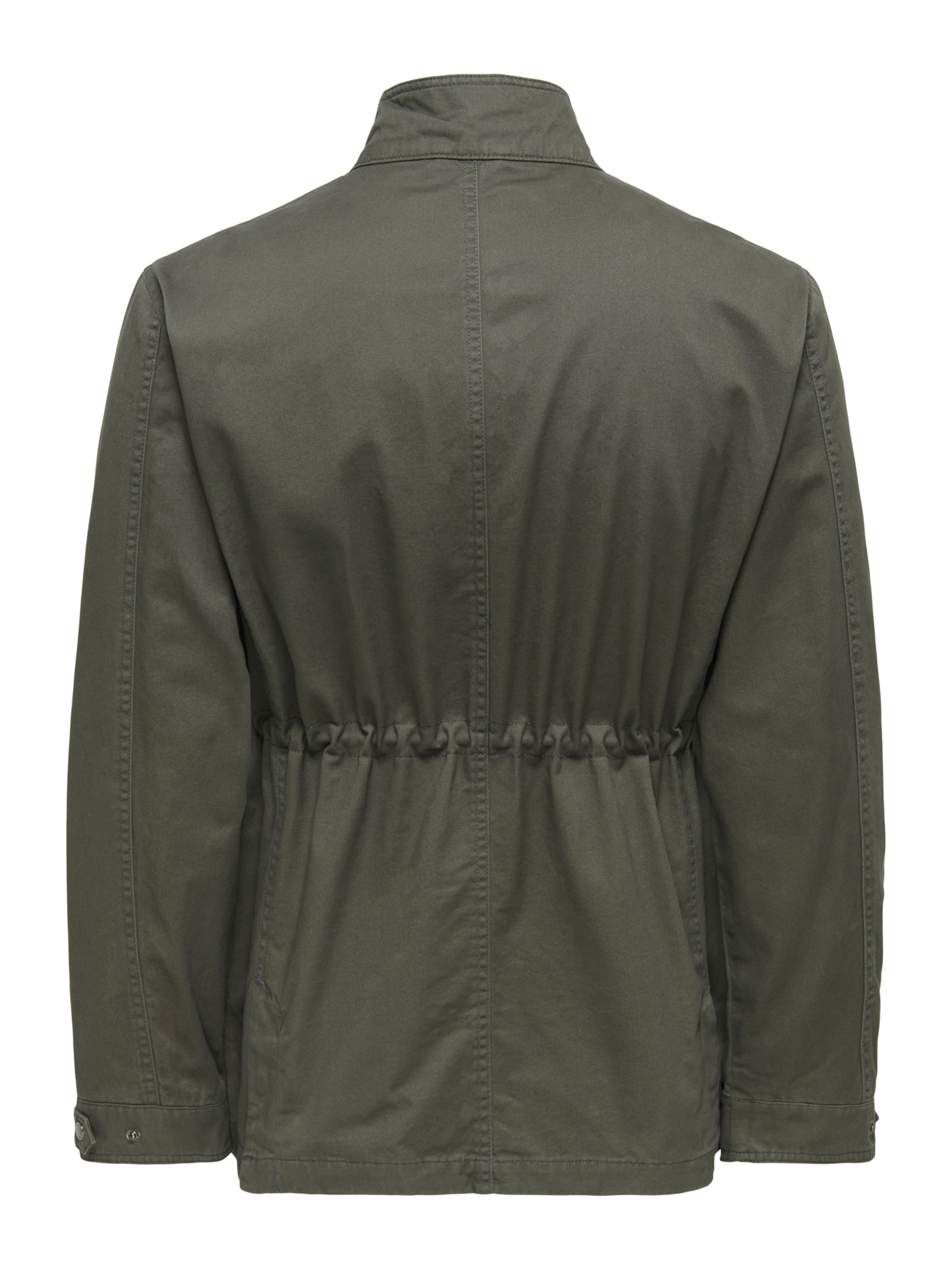 Only & Sons Between-Season Jacket 'ONSRAHUL' in Green