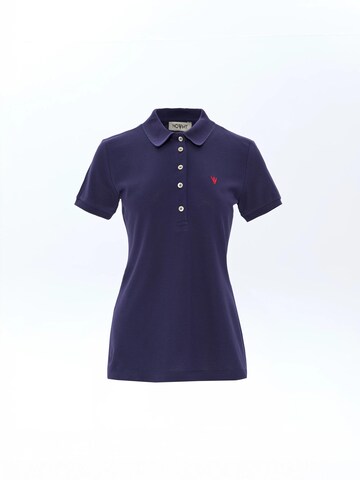 NOWIHT Shirt 'Beatrice'‌‌‌‌‌‌‌ in Blau: Vorderseite