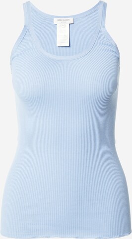 Top di rosemunde in blu: frontale