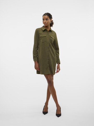 VERO MODA Kleid 'Vilja' in Grün